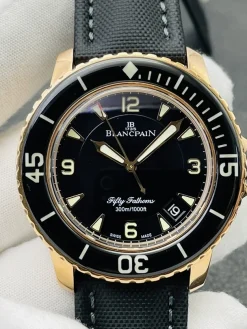 Alternative view of BLANCPAIN Fifty Fathoms Automatic (Black Dial) 40mm ZF B650202606040240819