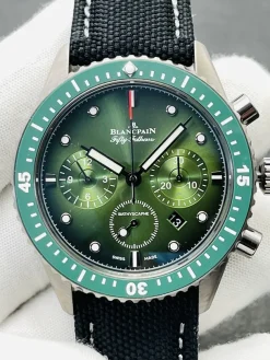 Alternative view of BLANCPAIN Fifty Fathoms Automatic (Green Dial) 45mm JB A950202606040304619