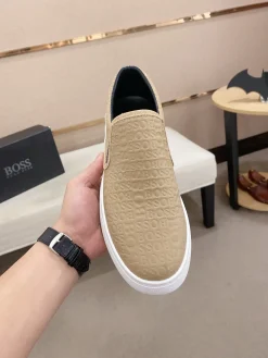 Alternative view of BOSS Sneakers & Trainers Leather (Beige-White) EU38-44 B10202606030088109
