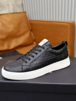 BOSS Sneakers & Trainers Leather (Black-White) EU38-44 B10202606030090109