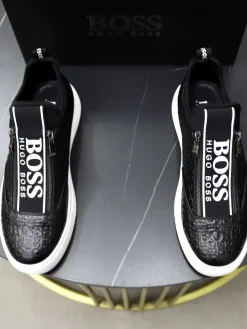 Alternative view of BOSS Sneakers & Trainers Leather (Black-White) EU38-44 B20202606030091109