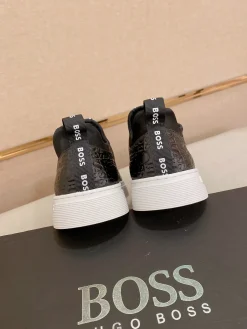 Alternative view of BOSS Sneakers & Trainers Leather (Black-White) EU38-44 B21202606030092109