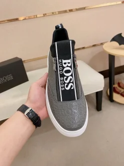 Alternative view of BOSS Sneakers & Trainers Leather (Gray-Black-White) EU38-44 B21202606030097109
