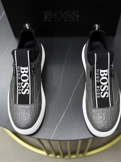 Alternative view of BOSS Sneakers & Trainers Leather (Grey-Black-White) EU38-44 B20202606030096109
