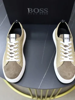 Alternative view of BOSS Sneakers & Trainers Leather-Suede (Beige-Brown-White) EU38-44 B10202606030102109
