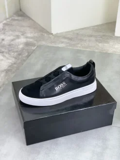 BOSS Sneakers & Trainers Leather-Suede (Black-White) EU38-45 B21202606030103109