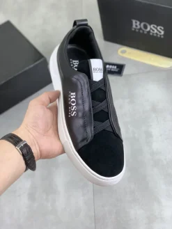 Alternative view of BOSS Sneakers & Trainers Leather-Suede (Black-White) EU38-45 B21202606030103109