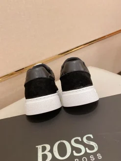 Alternative view of BOSS Sneakers & Trainers Leather-Suede (Black-White-Gold) EU38-44 B10202606030104109