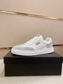 BOSS Sneakers & Trainers Leather-Suede (White-Grey) EU38-44 B10202606030106109