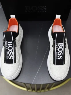 Alternative view of BOSS Sneakers & Trainers Leather (White-Black-Orange) EU38-44 B20202606030100109