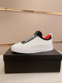 BOSS Sneakers & Trainers Leather (White-Black-Red) EU38-44 B21202606030101109