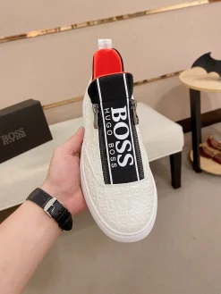 Alternative view of BOSS Sneakers & Trainers Leather (White-Black-Red) EU38-44 B21202606030101109