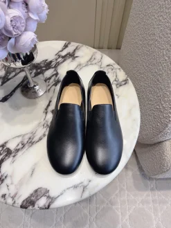 Alternative view of BOTTEGA VENETA Flats & Loafers Leather (Black) EU35-42 C10202606030110129