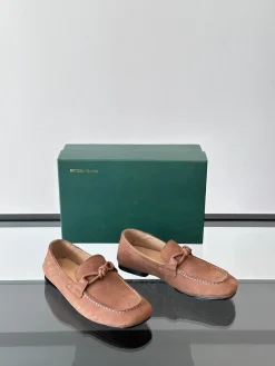 Alternative view of BOTTEGA VENETA Flats & Loafers Suede (Brown) EU39-44 D10202606030121159