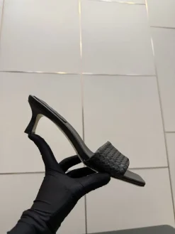Alternative view of BOTTEGA VENETA Sandals & Mules Leather (Black) EU35-39 B50202606030127119