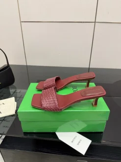 BOTTEGA VENETA Sandals & Mules Leather (Burgundy) EU35-39 B50202606030132119
