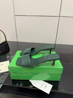 BOTTEGA VENETA Sandals & Mules Leather (Green) EU35-39 B50202606030129119