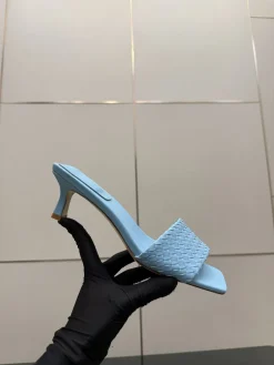 Alternative view of BOTTEGA VENETA Sandals & Mules Leather (Light Blue) EU35-39 B50202606030130119