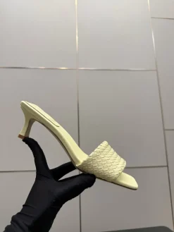 Alternative view of BOTTEGA VENETA Sandals & Mules Leather (Light Yellow) EU35-39 B50202606030131119
