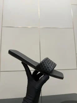 Alternative view of BOTTEGA VENETA Slides & Slippers Leather (Black) EU35-39 B50202606030134119