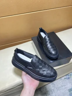 Alternative view of BOTTEGA VENETA Sneakers & Trainers Leather (Black) EU38-44 B40202606030151109