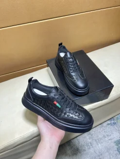Alternative view of BOTTEGA VENETA Sneakers & Trainers Leather (Black) EU38-44 B40202606030152109