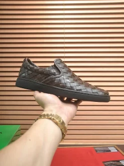 BOTTEGA VENETA Sneakers & Trainers Leather (Brown-Black) EU39-45 B60202606030155119