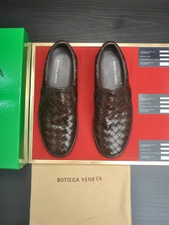 Alternative view of BOTTEGA VENETA Sneakers & Trainers Leather (Brown-Black) EU39-45 B60202606030155119