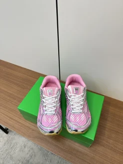 Alternative view of BOTTEGA VENETA Sneakers & Trainers Mesh-Leather (Pink-Silver-White) EU35-46 B40202606030160109