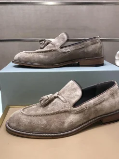 BRUNELLO CUCINELLI Flats & Loafers Suede (Beige) EU38-44 C00202606030182129