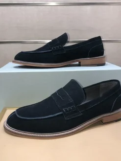 BRUNELLO CUCINELLI Flats & Loafers Suede (Black-Brown) EU38-44 C00202606030172129
