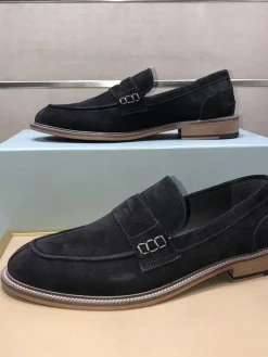 BRUNELLO CUCINELLI Flats & Loafers Suede (Black-Brown) EU38-44 C00202606030197129