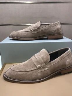 BRUNELLO CUCINELLI Flats & Loafers Suede (Taupe) EU38-44 C00202606030181129