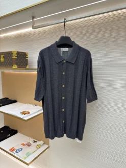 BRUNELLO CUCINELLI Shirts & Polos Knit (Gray) S-XL B30202606130699119