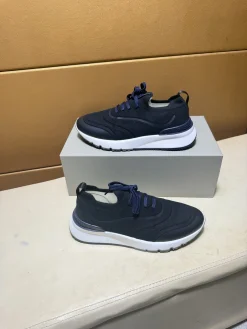 BRUNELLO CUCINELLI Sneakers & Trainers Knit (Navy-White) EU39-45 B80202606030196129