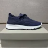 BRUNELLO CUCINELLI Sneakers & Trainers Knit (Navy-White-Grey) EU38-44 B10202606030188109