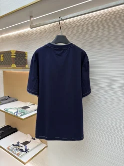 Alternative view of BRUNELLO CUCINELLI T-shirts & Vests Cotton (Navy-Gray) S-XL A2020260613034979