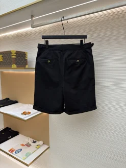 Alternative view of BRUNELLO CUCINELLI Trousers & Shorts Cotton (Black) 46-52 B85202606130287129