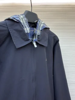 Alternative view of BURBERRY Coats & Jackets Nylon (Navy-Blue-Beige) 46-52 C45202606131104149
