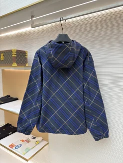 Alternative view of BURBERRY Coats & Jackets Polyester (Blue-Brown-Black) S-XL C05202606130290139