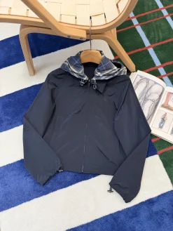 BURBERRY Coats & Jackets Polyester (Dark blue) S-M-L D95202606011825189