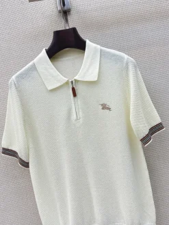 Alternative view of BURBERRY Shirts & Polos Cotton (Cream) S-M-L A9520260601130499