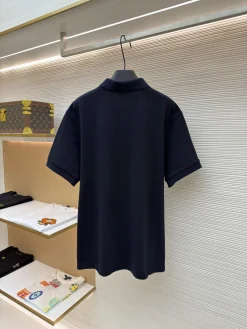 Alternative view of BURBERRY Shirts & Polos Cotton (Navy) A6020260613124189
