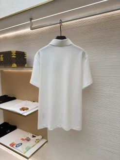 Alternative view of BURBERRY Shirts & Polos Cotton (White-Blue) S-XL A6020260613123489