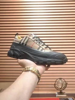 Alternative view of BURBERRY Sneakers & Trainers Canvas-Rubber (Beige-Black-Red) EU38-44 C10202606030201129