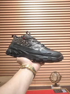 Alternative view of BURBERRY Sneakers & Trainers Canvas-Rubber (Black-Brown) EU38-44 C10202606030202129