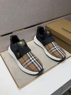 Alternative view of BURBERRY Sneakers & Trainers Canvas-Rubber (Black-Brown-White) EU38-44 B21202606030200109