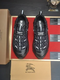 Alternative view of BURBERRY Sneakers & Trainers Canvas-Rubber (Black-Grey) EU38-44 C10202606030203129
