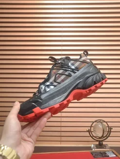BURBERRY Sneakers & Trainers Canvas-Rubber (Black-Red-Brown-White-Blue) EU38-44 C30202606030204139