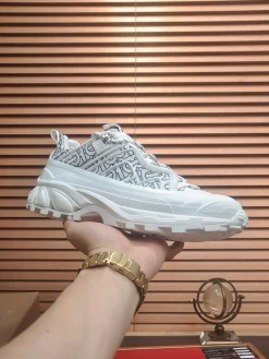 Alternative view of BURBERRY Sneakers & Trainers Canvas-Rubber (White-Black) EU38-44 C30202606030199139